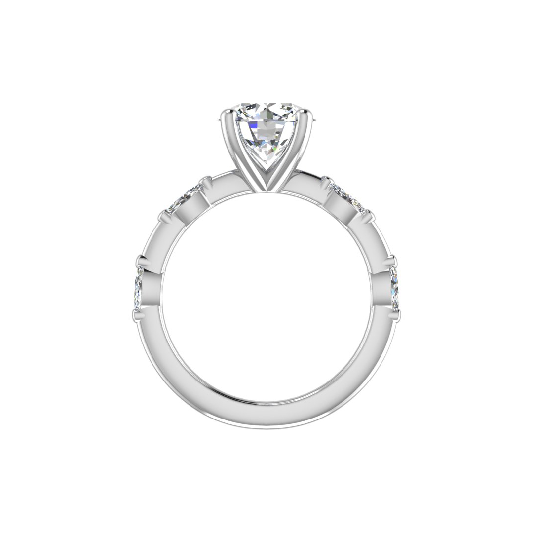 Navy Engagement ring